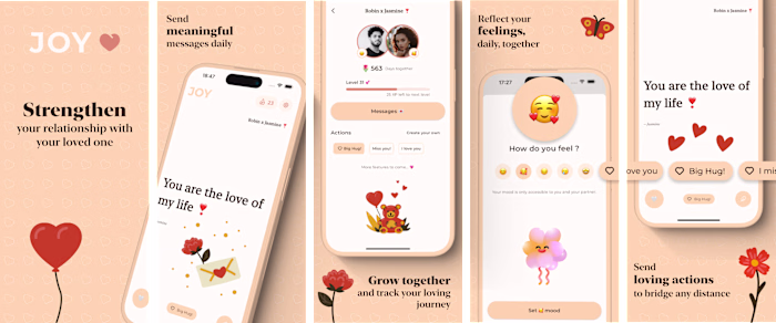 Joy Love - Couple App