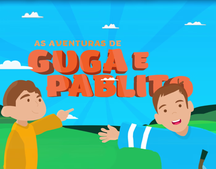 Guga e Pablito: Animated Opening for a Kids Vlog Channel