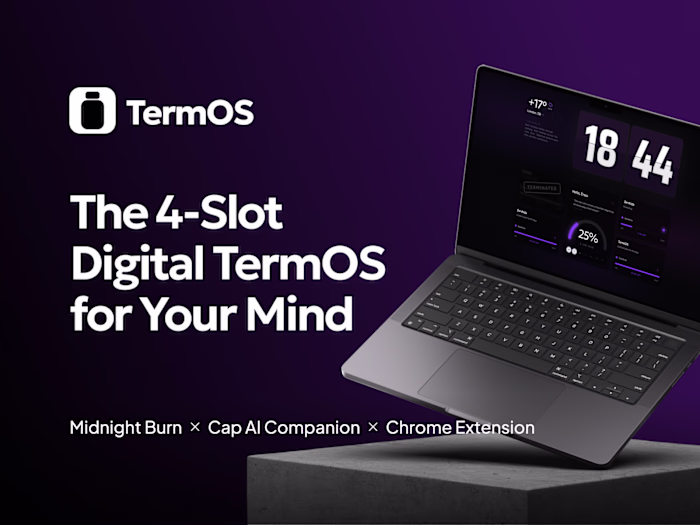 TermOS — The 4-Slot Digital Thermos for Your Mind