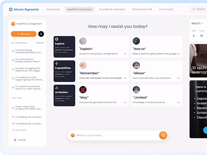 Web Design for AI-personalized Disease Detection Platform