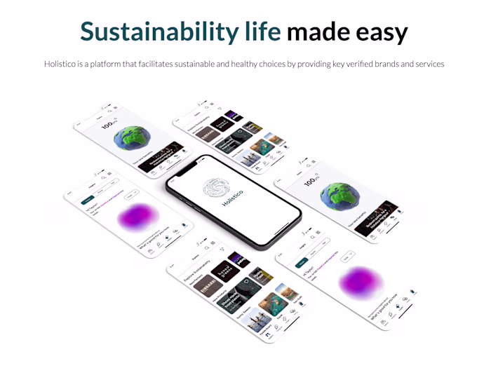 Application Design for Sustainable Lifestyle
