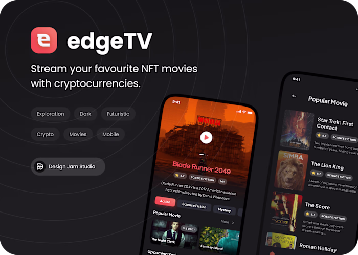EdgeTV — NFT Movies Streaming App