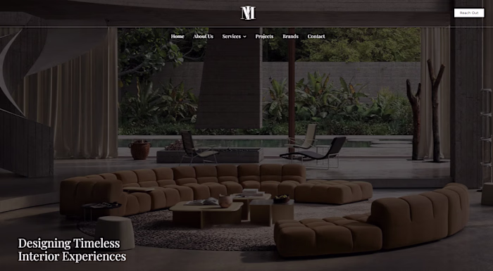 Maraqa Interiors Website Redesign