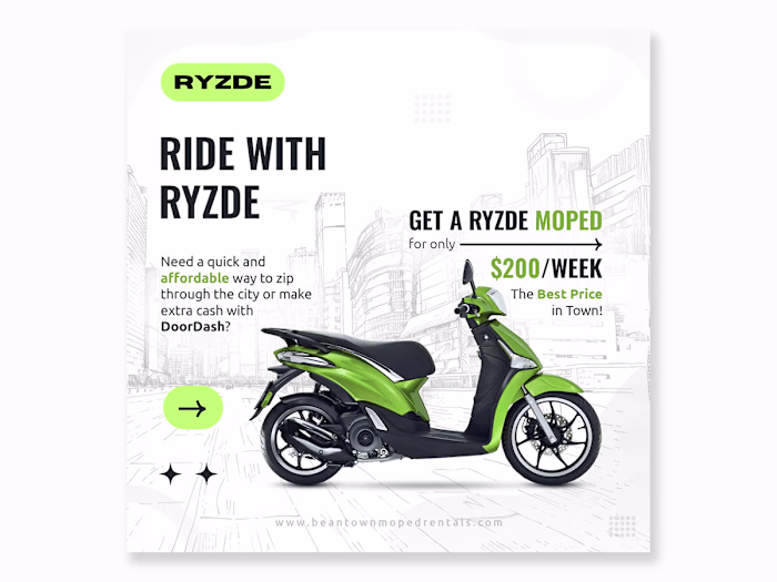 Ride with RYZDE