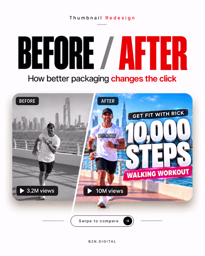 Thumbnail Redesign - Get Fit With Rick