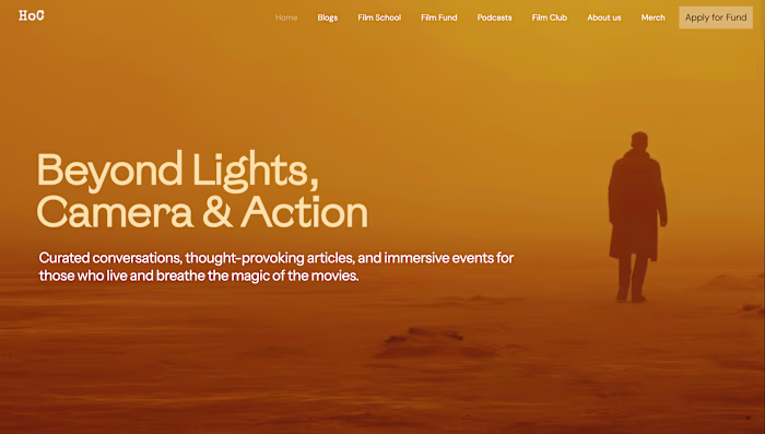 Humans of CInema Website -