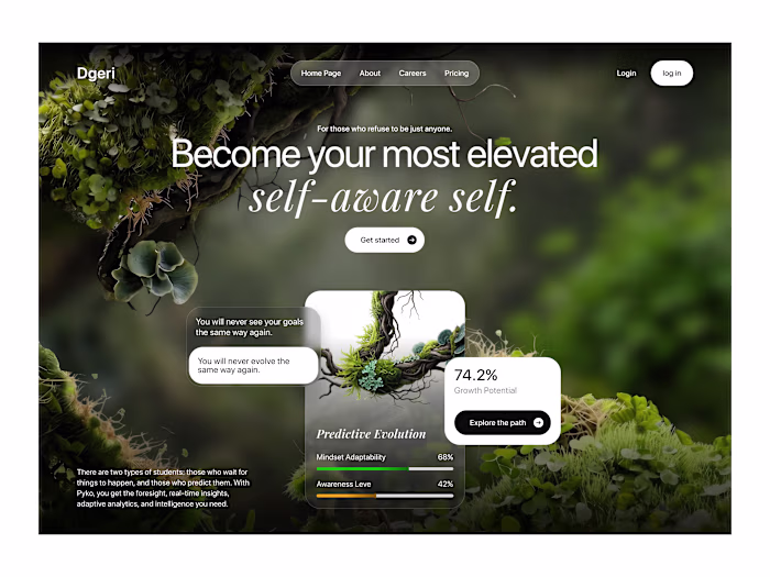 Dgeri — Predictive Evolution Platform
An