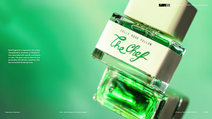 Fragrance Brand Design Project: Jolly Good Fellow 