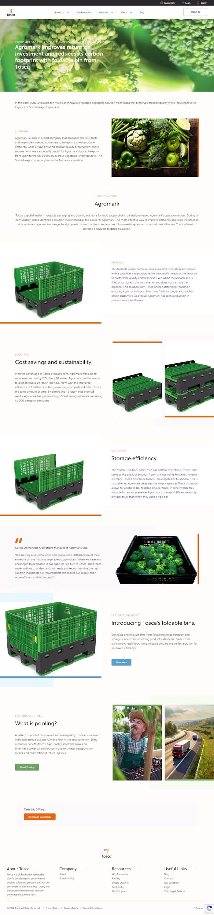 Blog Page Design for Enterprise Company | WordPress
