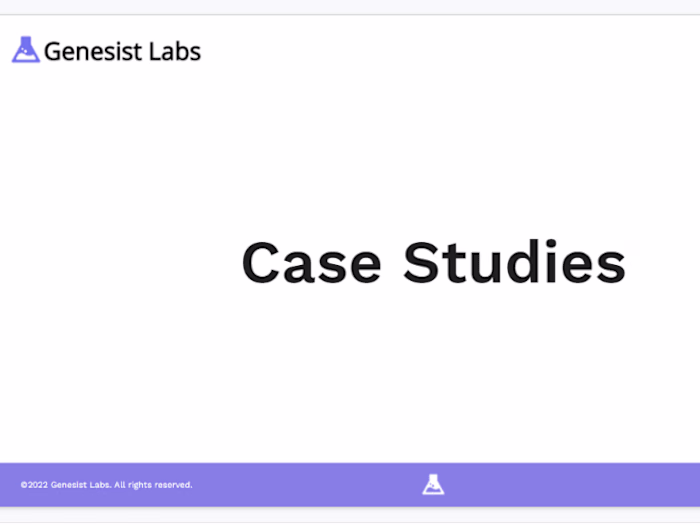 My Case Studies