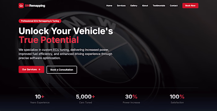 Automotive Tuning Web Application