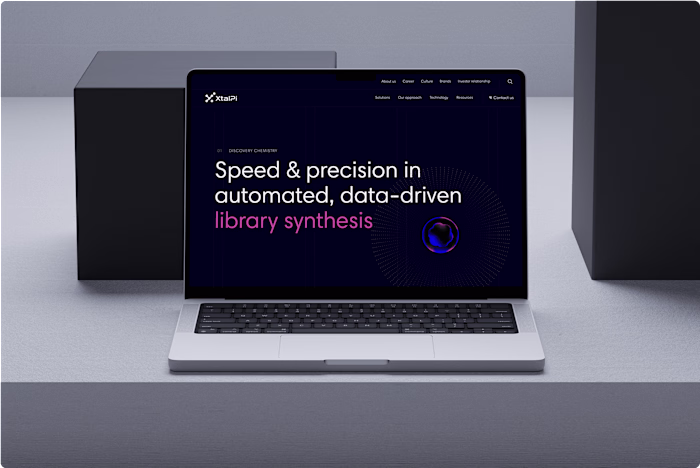XtaliPi: a modern website for a groundbreaking company