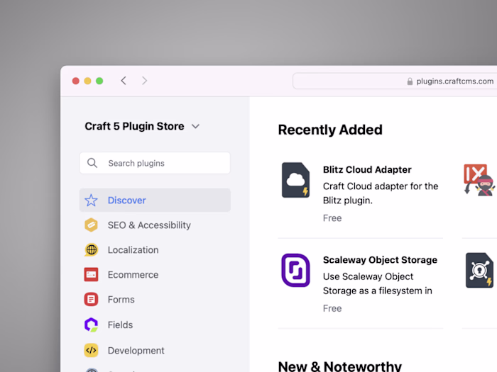 Plugin Store