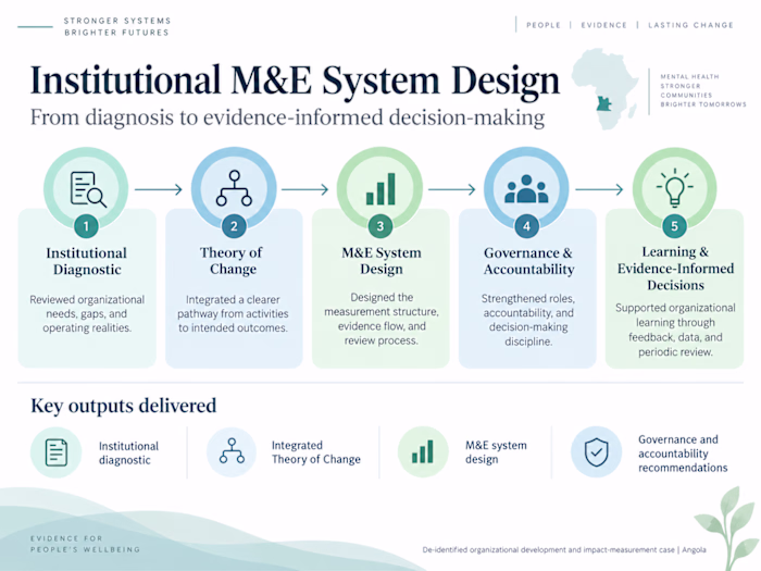 Institutional M&E System Design - Nonprofit