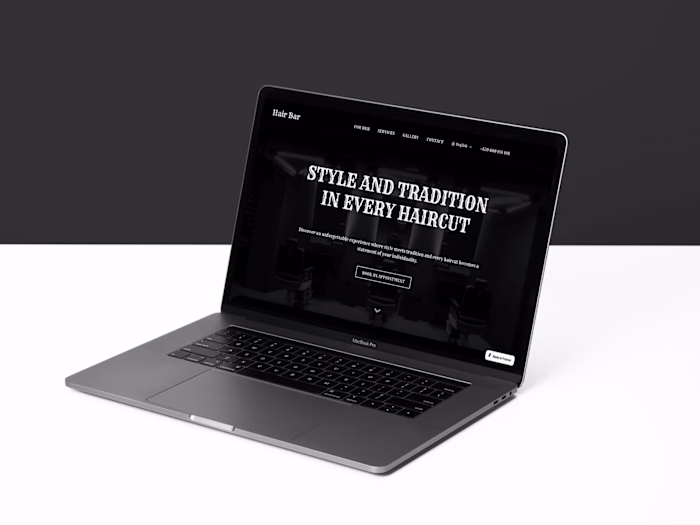 Awesome Website For Barbershop