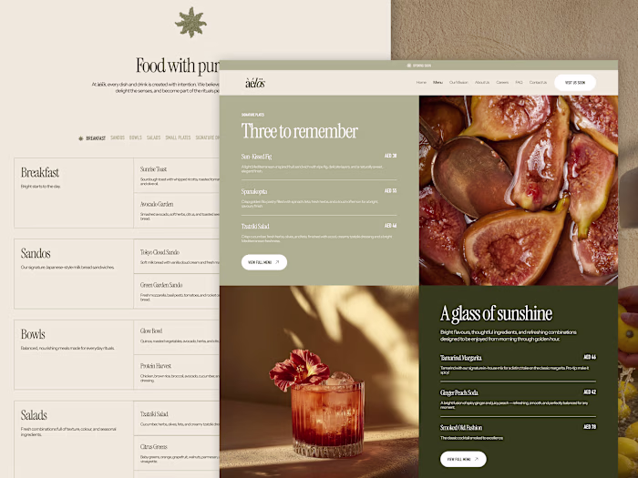 Meet Aelos - a website