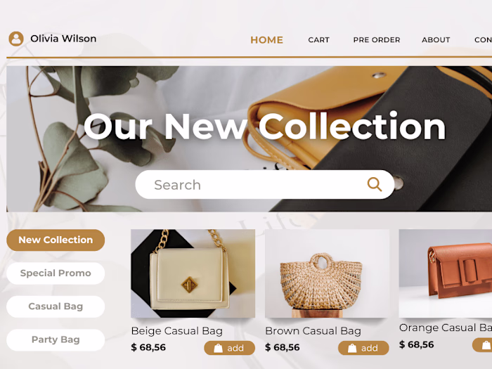 CLOTHING WEBSITE