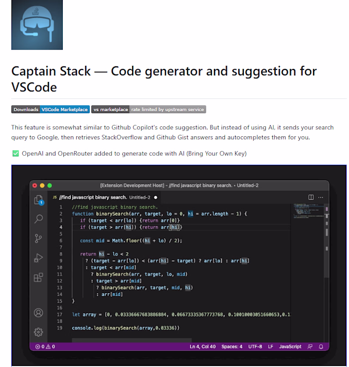 VSCode Extension