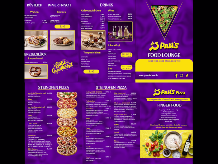 Pizza Food Menu