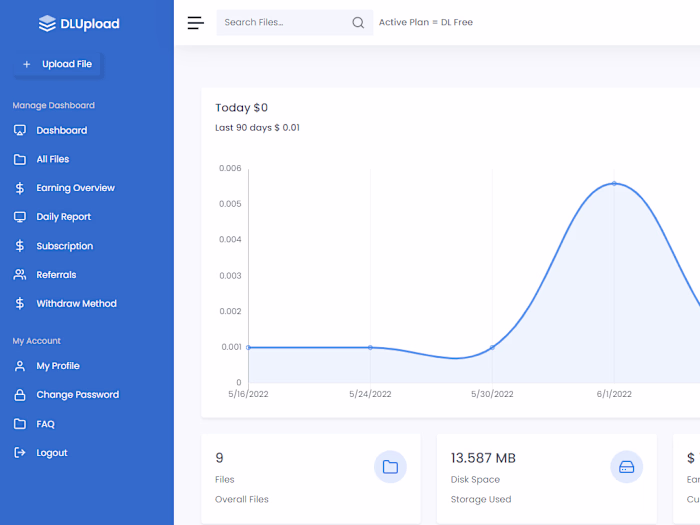 File Buying/Selling and Monetization Platform