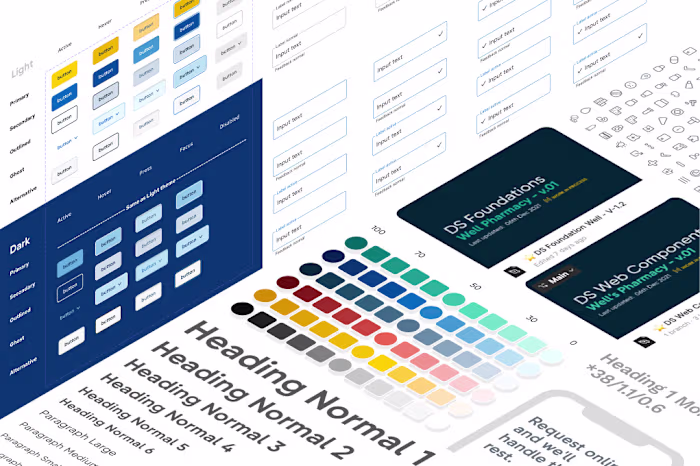 Design System Foundation for Healthcare