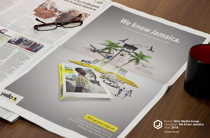 Yello Media Group: We Know Jamaica on Behance