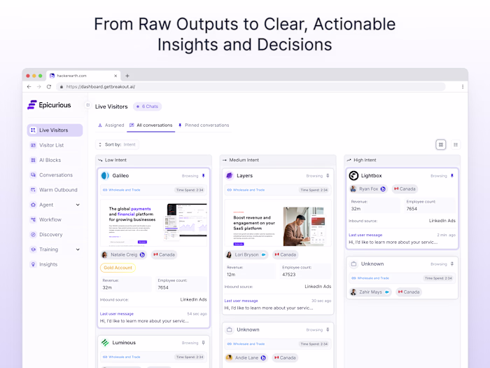 AI Assistant Platform Dashboard Design