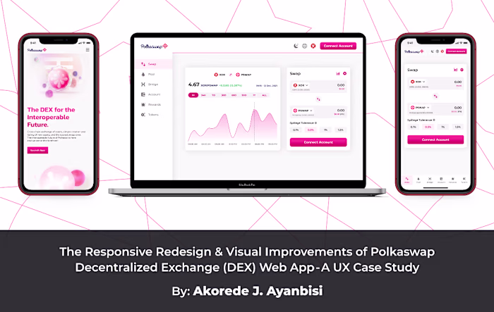 Polkaswap Responsive Redesign & Visual Improvements