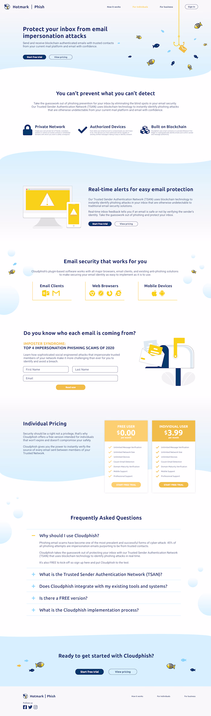DESIGN // Cloudphish: anti-phishing product