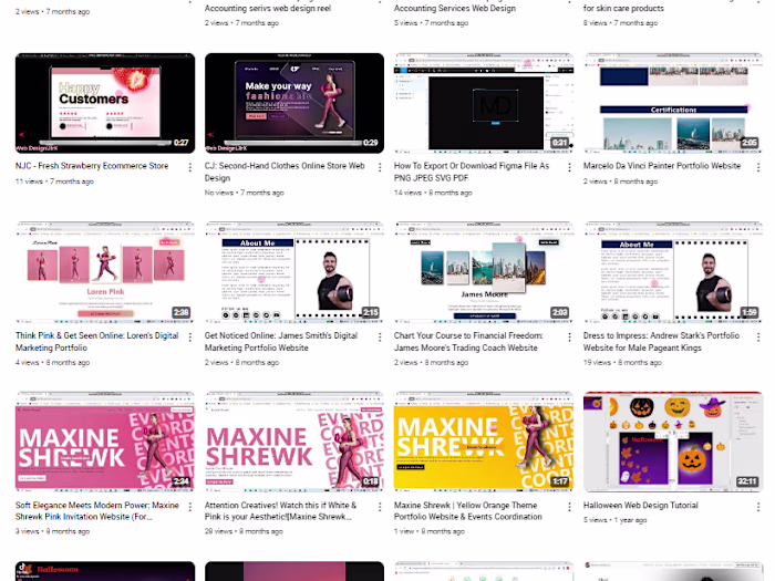Web Design / Figma 