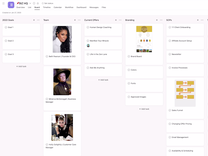 Business Dashboard
