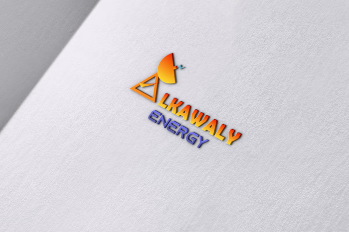 Abstract Energy Logo Design for ALKAWALY ENERGY