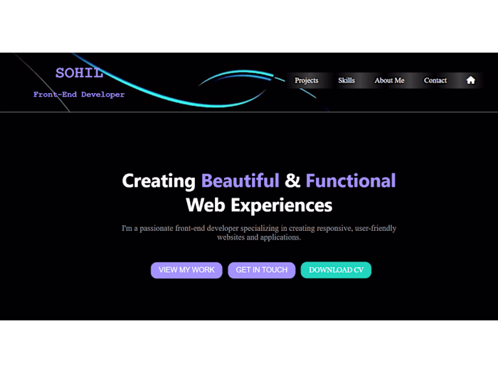 Sohil Portfolio