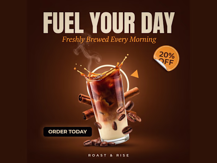 Modern Coffee Brand Social Media