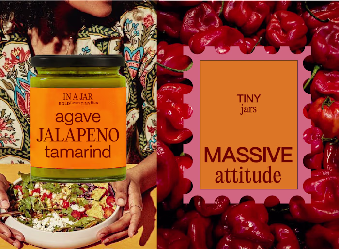 In A Jar | Sauce Label Packaging