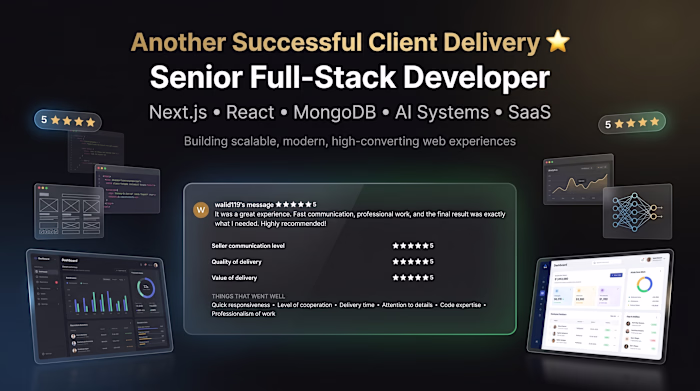Another successful client delivery completed
