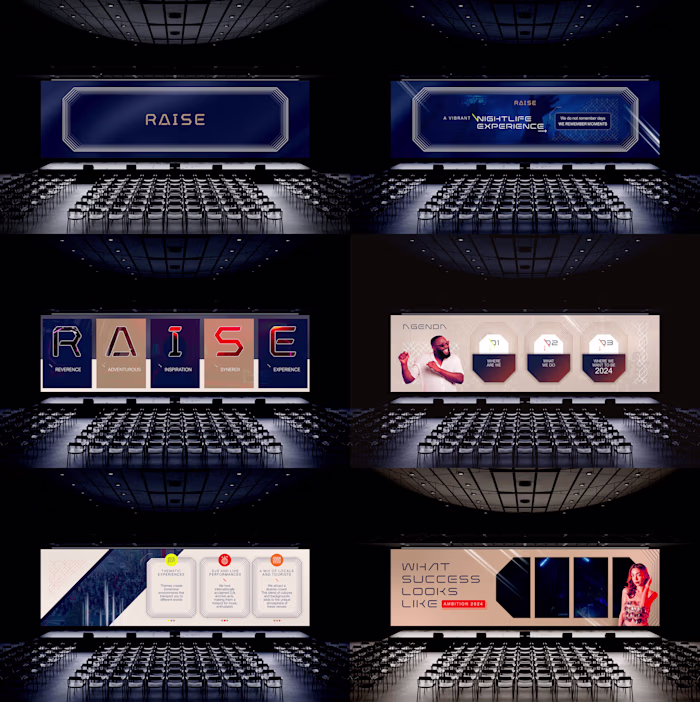 Widescreen unique presentation