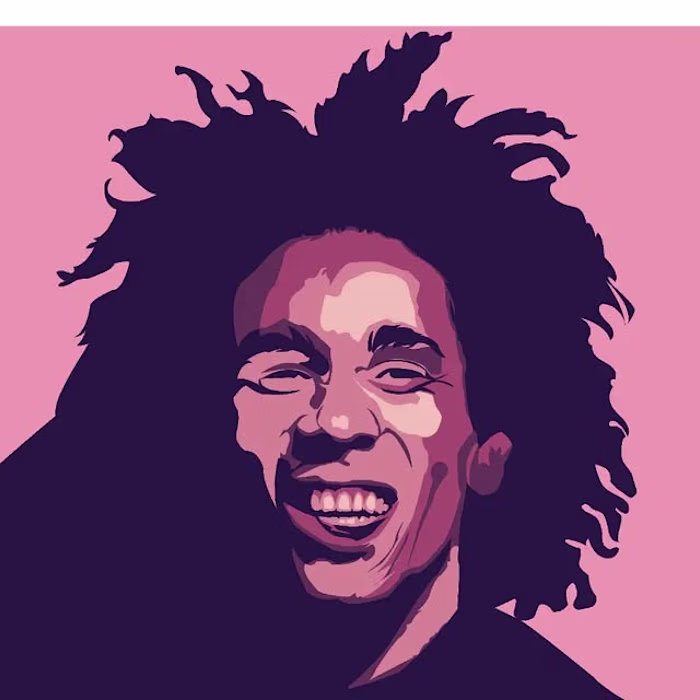 Bob Marley Art for Instagram