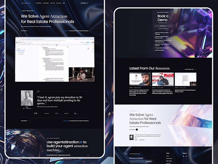 Developing AgentAttraction.io's Digital Platform