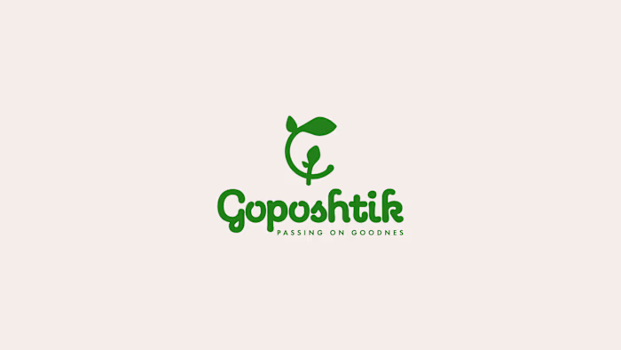 Goposhtik,Grocery Brand identity design, Logo