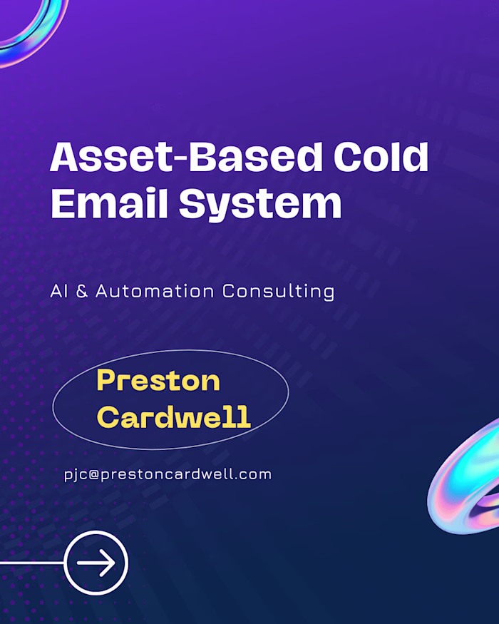 Asset-Based Cold Email System