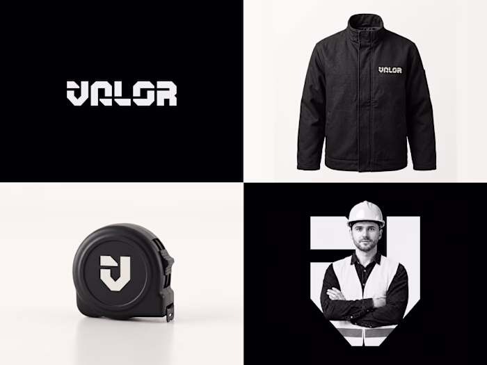 A bold, custom wordmark, with