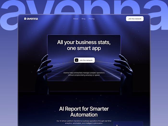 Avenna Framer Template Development