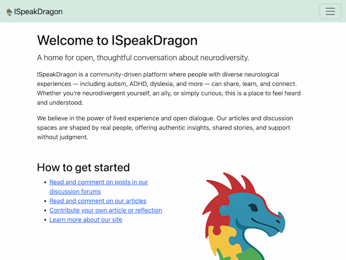 ISpeakDragon Platform Development