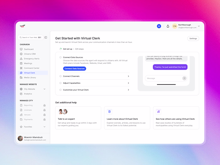 Redesign of Clerk Minutes' Legacy Software