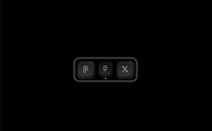 Skeuomorphic keys