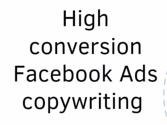FACEBOOK ADS COPYWRITING