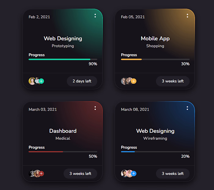 Project Tracker Dashboard