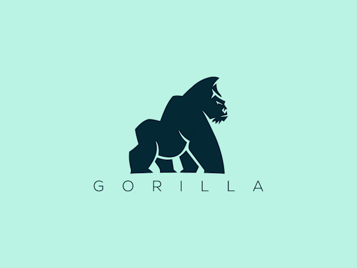 Gorilla Vector Logo Available For