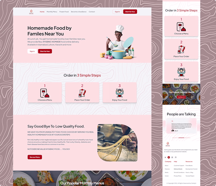 "Celebrating the Art of Homemade Food"